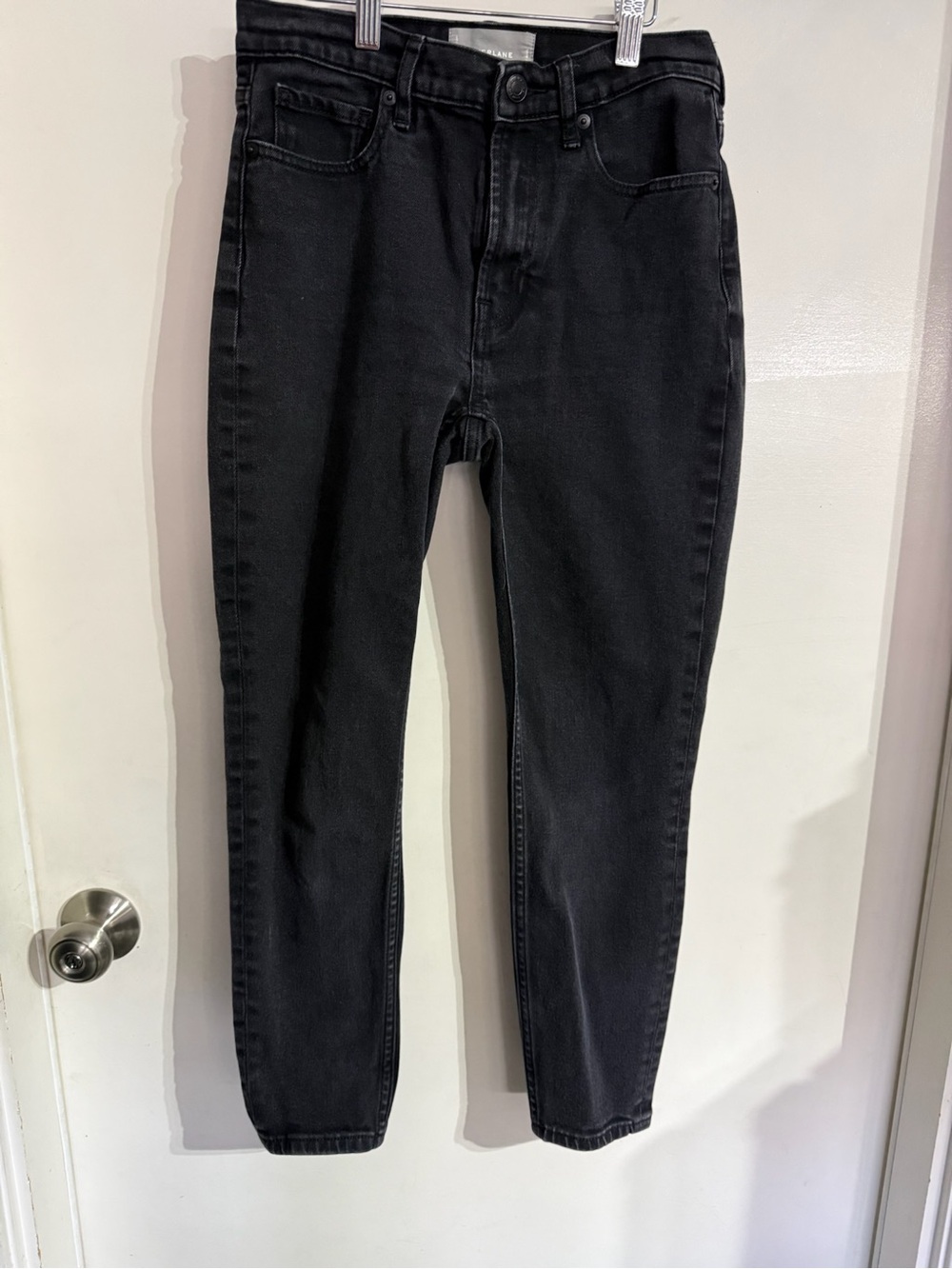 Everlane Black High-Rise Ankle Jeans size 27